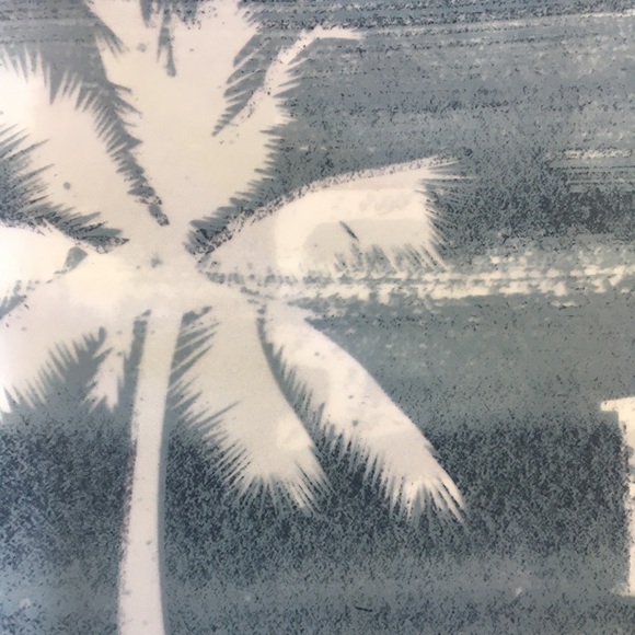 Ocean Rules Peva Shower Curtain Ombré Blue Beach - Picture 14 of 16